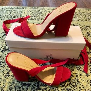 Lulu's Red Heels